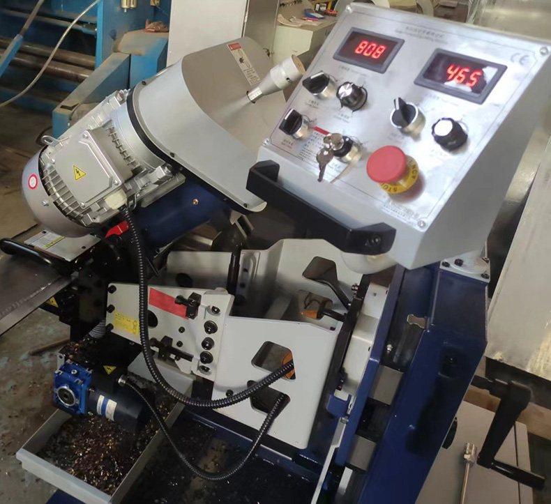 metal plate beveling machine