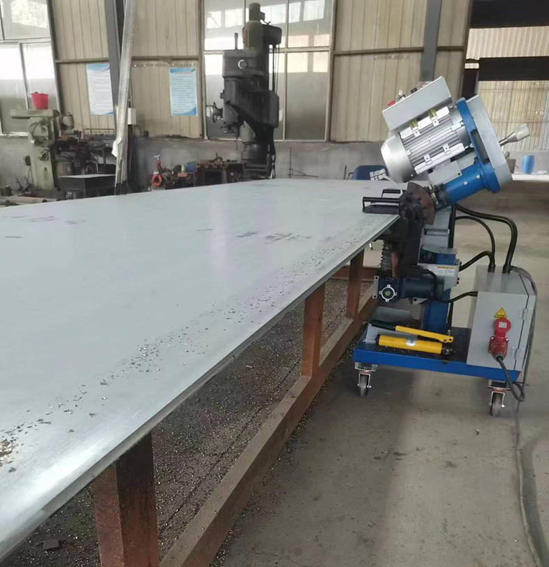 steel plate beveling machine 2