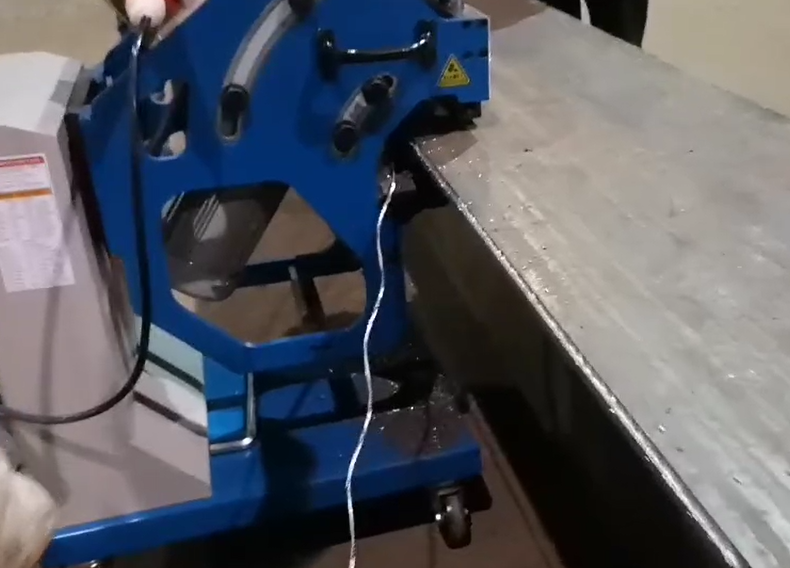 steel plate beveling machine