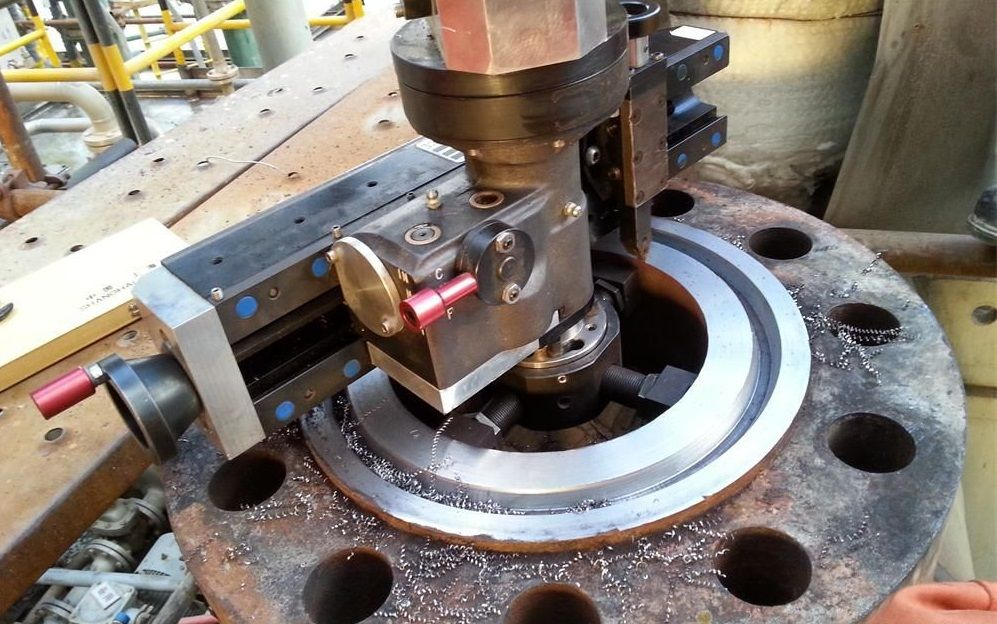 Flange Facing Machine7