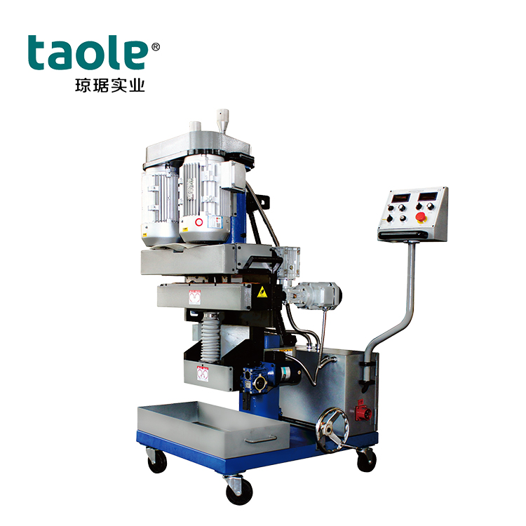 Plate edge beveling machine