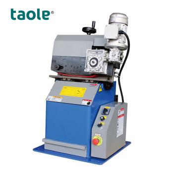 Plate edge beveling machines