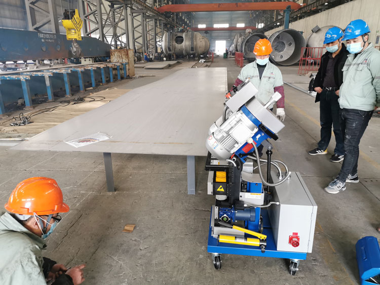 Steel Plate Milling Machine