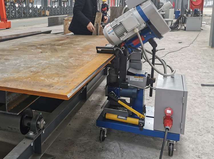 TMM-80A plate beveling machine