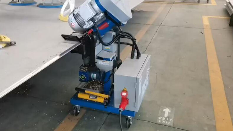automatic walking beveling machine 2