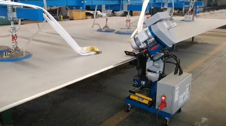 automatic walking beveling machine