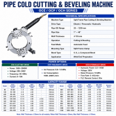 cold pipe cutting machine