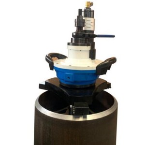 pipe cold cutting and bevelling machine