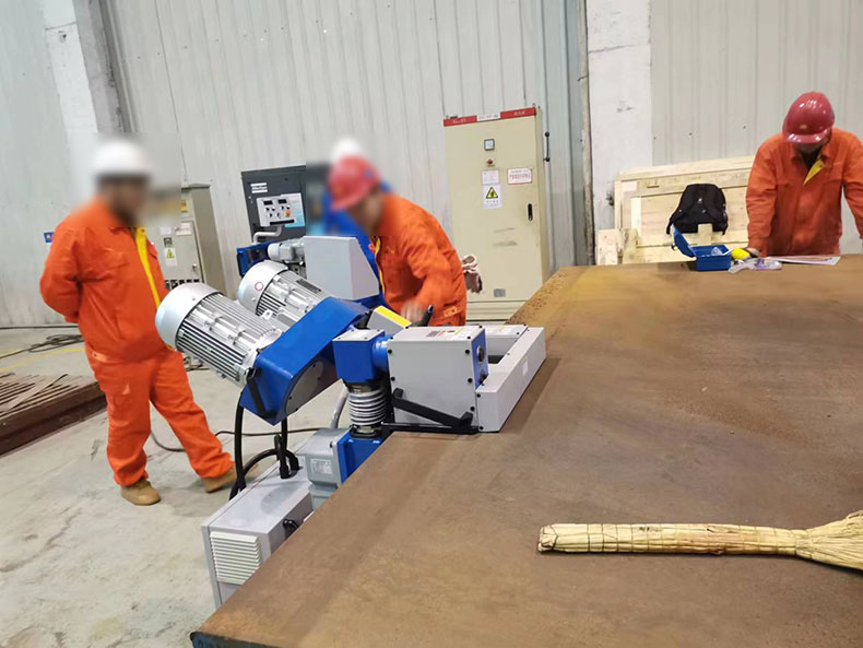 plate beveling machine