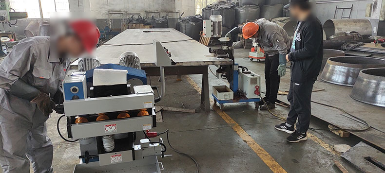 plate beveling machine
