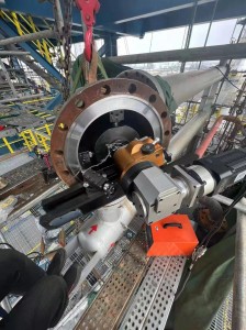 pneumatic flange facing machine