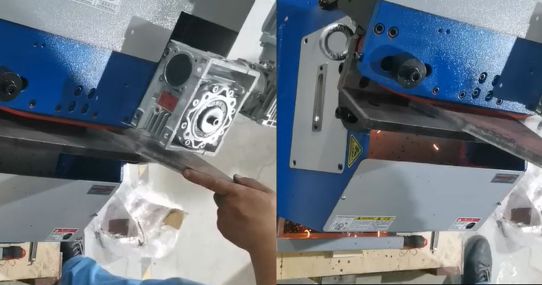 steel plate beveling machine